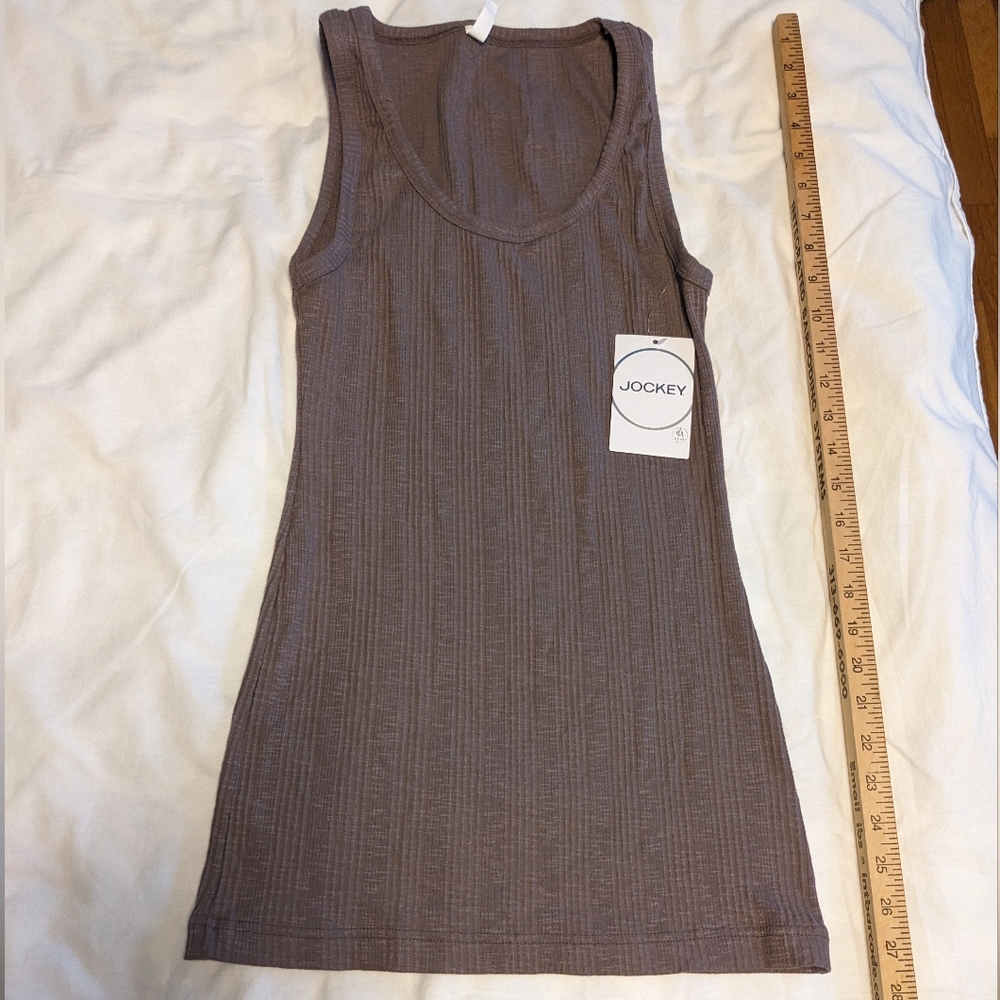 Jockey Mauve Purple Tank Top NWT